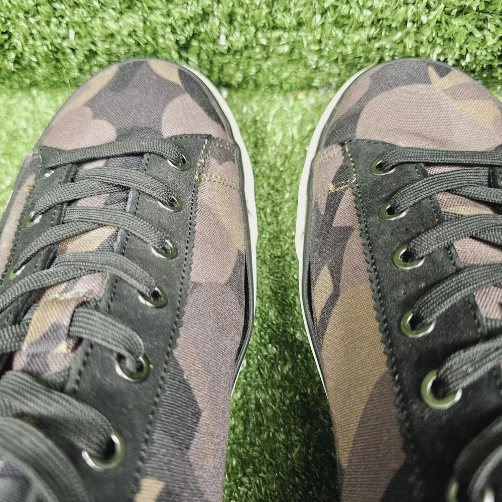 PS Paul Smith Camo Canvas Low Top Casual Sneakers Mens Size US 11